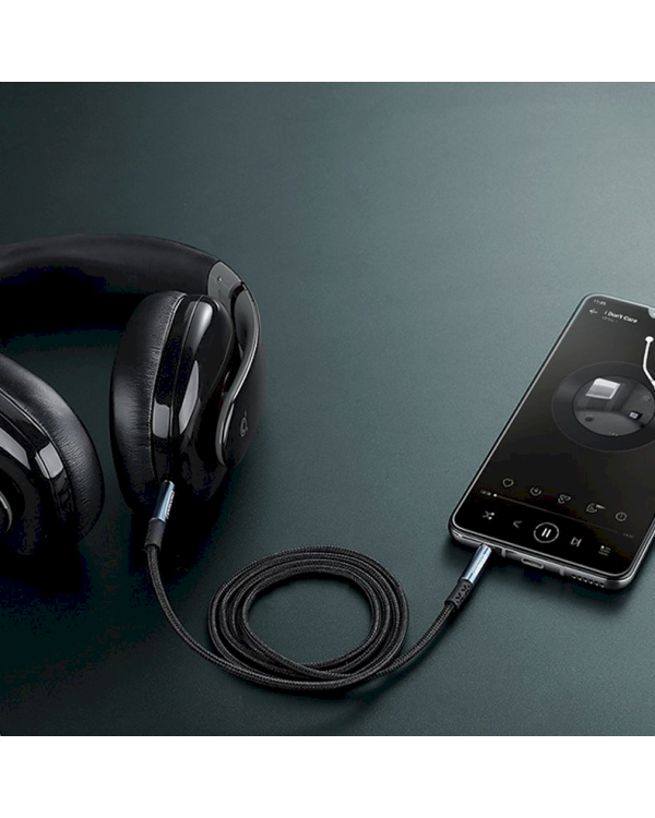 Дополнительное изображение книги «Joyroom stereo audio AUX cable 3,5 mm mini jack 1 m black (SY-10A1)»