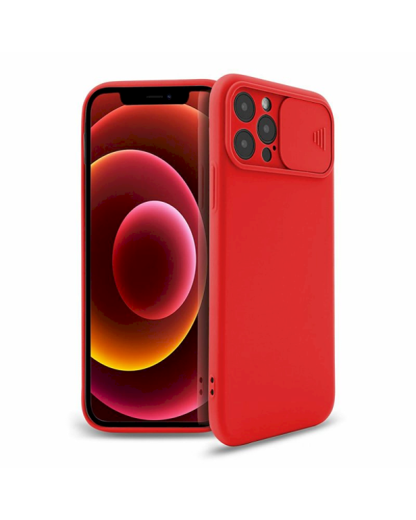 Fusion Camera Protect силиконовый чехол для Apple iPhone 13 Pro красный