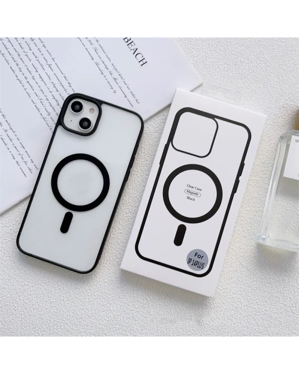 Fusion MagSafe Matt силиконовый чехол для Apple iPhone 15 Pro Max синий