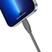 Baseus Jelly кабель USB Lightning, 2,4A, 1,2м (черный)