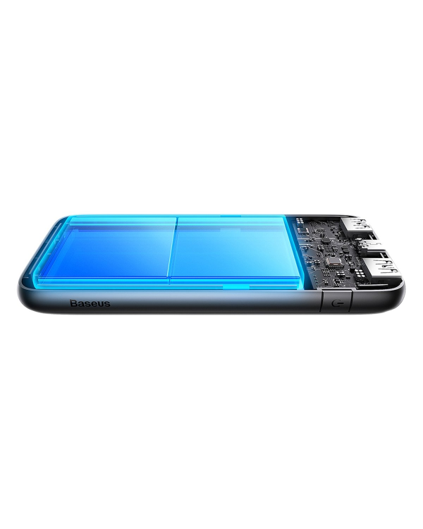 Powerbank Baseus Bipow Pro 10000mAh, 2xUSB, USB-C, 20W (black)