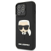 Karl Lagerfeld KLHCP13XKH3DBK iPhone 13 Pro Max 6,7" czarny|black hardcase 3D Rubber Karl`s Head