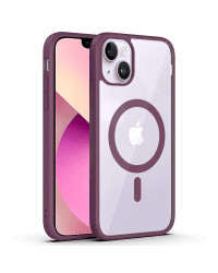 Fusion MagSafe Matt силиконовый чехол для Apple iPhone 14 Pro Красное вино