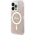 Guess GUHMP14LH4STP iPhone 14 Pro 6.1" różowy|pink hardcase 4G MagSafe