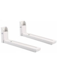 Gembird Универсальные настенные кронштейны из сверхпрочной стали 30 кг Белый