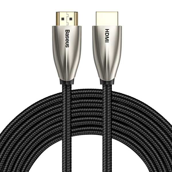 Обложка книги «Baseus Horizontal HDMI 2.0 cable 4K 60 Hz 3D 18 Gbps 5 m black (CADSP-D01)»