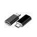 Fusion адаптер Type-C на Micro USB  черный