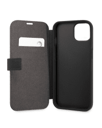 BMBKP13SPUCARTCBK BMW M Book Carbon Stripe Case for iPhone 13 Mini Black