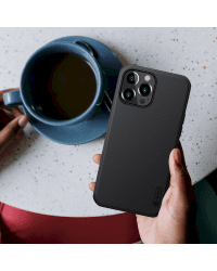 Nillkin Super Frosted PRO Back Cover for iPhone 13 Pro Max Black (Without Logo Cutout)