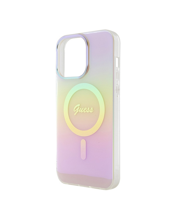 Guess MagSafe GUHMP15XHITSP Apple iPhone 15 Pro Max 6.7" чехол для мобильного телефона розовый (Gradient 2)