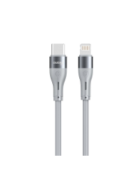 Dudao USB Typ C - Lightning cable 65 W 1 m Power Delivery gray (L6H gray)