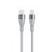 Dudao USB Typ C - Lightning cable 65 W 1 m Power Delivery gray (L6H gray)