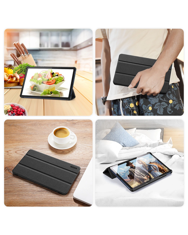 Dux Ducis Domo smart sleep case for Lenovo Tab M10 10.6'' tablet - black