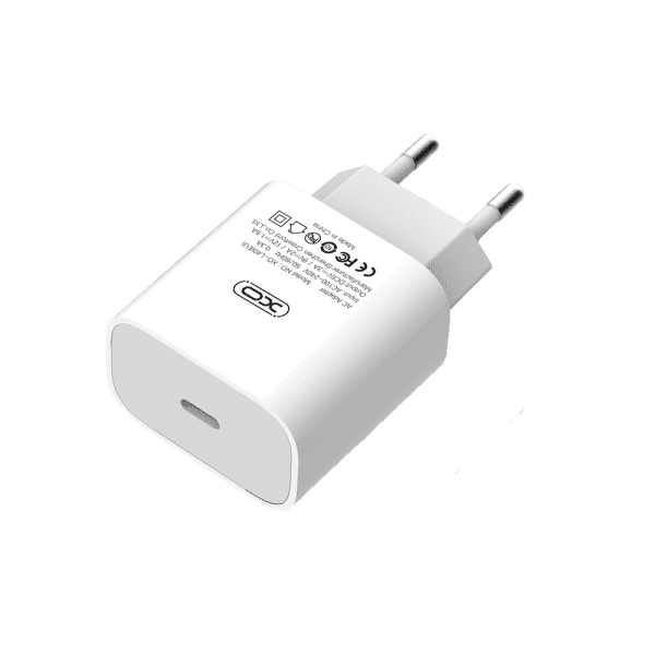 XO wall charger L40 PD 18W 1x USB-C white