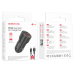 Дополнительное изображение книги «Borofone Car charger BZ19 Wisdom - 2xUSB - 12W with USB to Lightning cable black»
