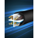 Дополнительное изображение книги «Ugreen cable internet network cable Ethernet patchcord RJ45 Cat 6 UTP 1000Mbps 20m black (20166)»