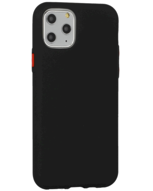 Fusion Solid Case Силиконовый чехол для Apple iPhone 12 / 12 Pro Черный
