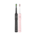 FairyWill Sonic toothbrushes with head set and case E11 (Black and pink)