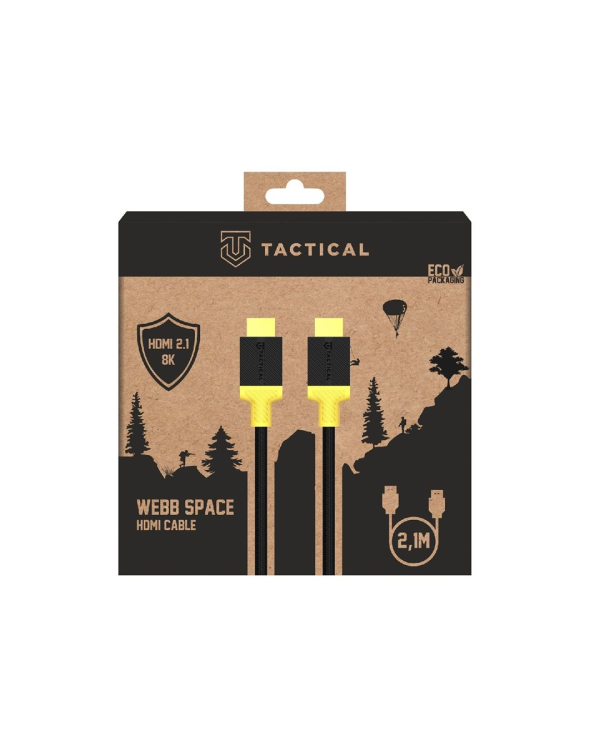 Тактический Webb Space HDMI 2.1 8K 2,1 м черный|желтый
