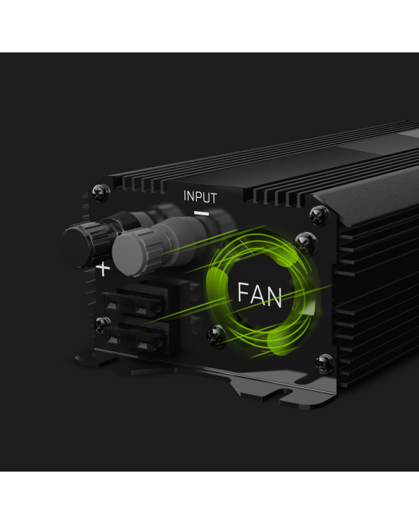 Green Cell Power Inverter PRO 12V to 230V 500W|1000W Modified sine wave