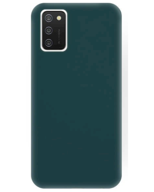Fusion soft matte силиконовый чехол для Samsung A356 Galaxy A35 5G темно зеленый