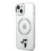 Karl Lagerfeld MagSafe Compatible Case IML Karl and Choupette NFT for iPhone 14 Transparent
