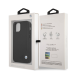 Обложка книги «BMHCP12MRCDPK BMW Signature Leather Debossed Stripes Case for iPhone 12/12 Pro 6.1 Black»