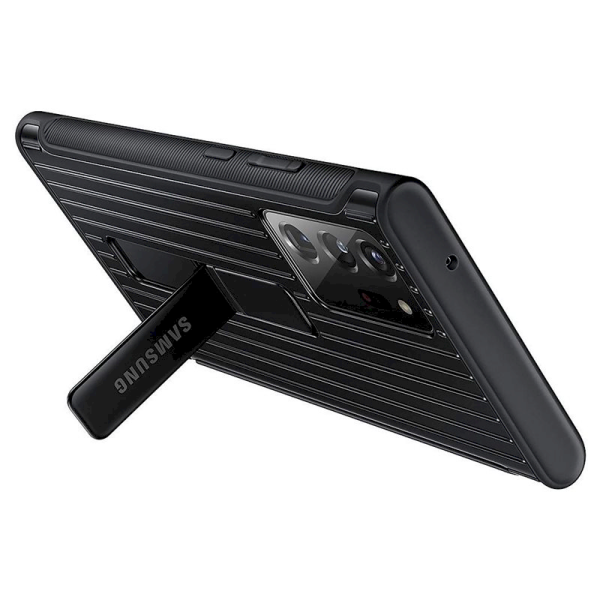 Обложка книги «EF-RN985CBE Samsung Protective Standing Cover for N985 Galaxy Note 20 Ultra Black (Damaged Package)»