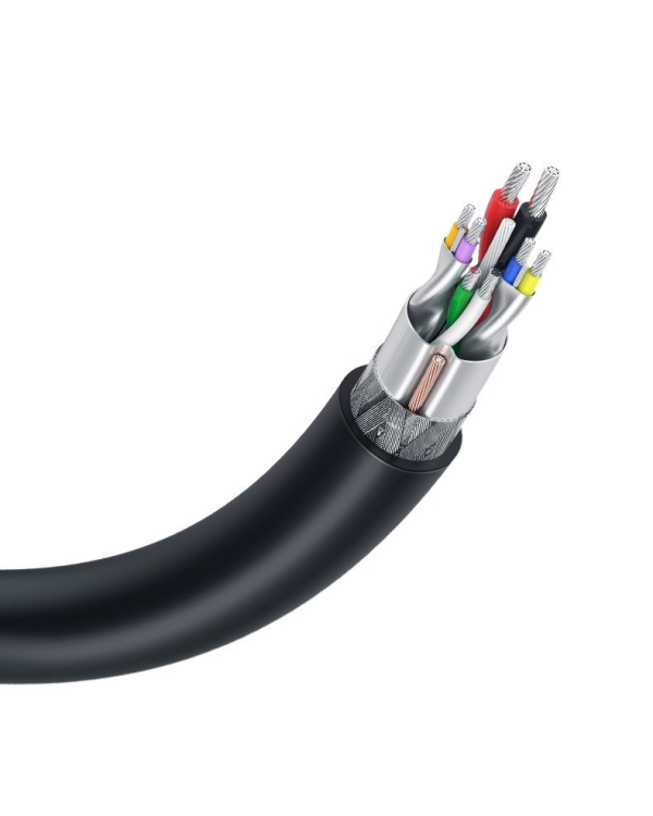 Кабель USB 2.0 M-M UGREEN US102, 0,5 м (черный)