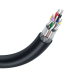 Кабель USB 2.0 M-M UGREEN US102, 0,5 м (черный)