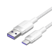Кабель USB 2.0 A - USB-C 6A Vention CTOWF | 1 м | белый