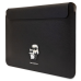 Karl Lagerfeld Sleeve KLCS16SAKCPMK 16 black|black Saffiano Karl&Choupette