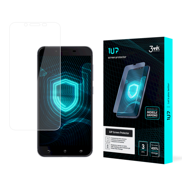 Обложка книги «Asus Zenfone 3 Max ZC553KL - 3mk 1UP screen protector»
