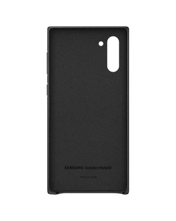 Samsung EF-VN970LBEGWW кожаный чехол для Samsung N970 Galaxy Note 10 (Note 10 5G) черный