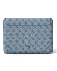 Оригинальный GUESS Laptop Sleeve 4G Uptown Triangle Logo GUCS16P4TB 16 дюймов синий
