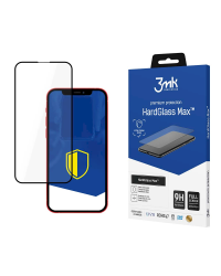 Apple iPhone 13/13 Pro Black - 3mk HardGlass Max™ screen protector