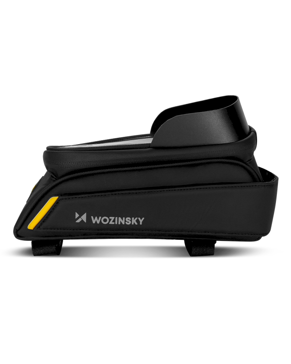 Wozinsky frame bike bag phone holder 1l black (WBB25BK)