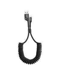Baseus Spring-loaded USB-C cable 1m 2A (Black)