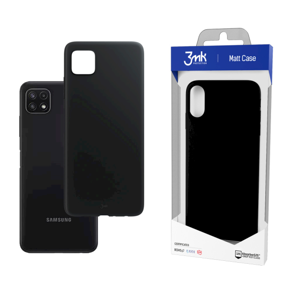 Обложка книги «Samsung Galaxy A22 5G - 3mk Matt Case black»