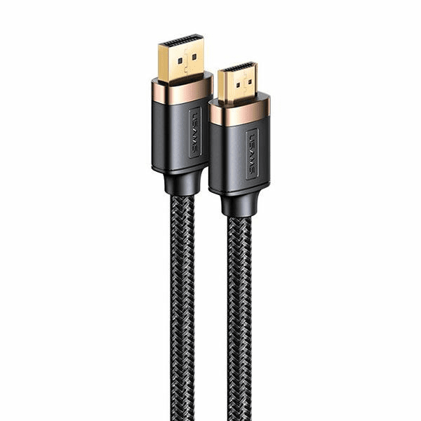 Обложка книги «USAMS Kabel DP - HDMI U74 2.0m czarny|black 4K HD SJ530HD01 (US-SJ530)»