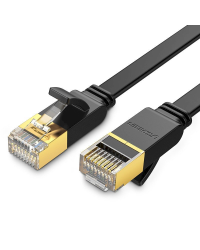 UGREEN NW106 Ethernet RJ45 Flat network cable , Cat.7, STP, 1.5m (Black)