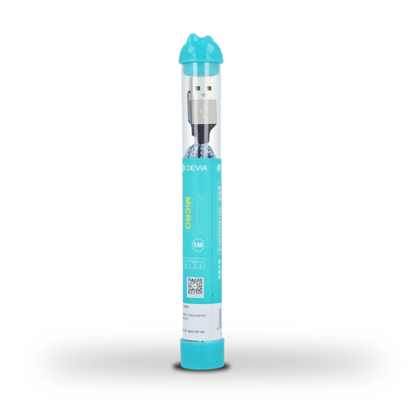 Кабель Devia Vogue USB - microUSB 1,0 м 2,4A в тубе