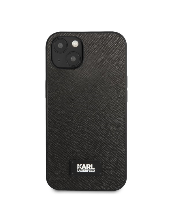 Дополнительное изображение книги «Karl Lagerfeld Saffiano Plaque Case for iPhone 13 mini Black»