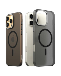 Araree etui Aero Frame iPhone 16 Pro Max 6.9" przeźroczysty-czarny|clear black AR20-02122A