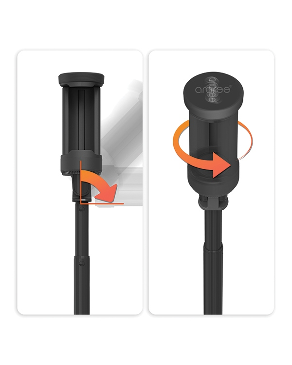 Дополнительное изображение книги «Araree Selfie Stick Bluetooth Selfie Pod Pro czarny|black Tripod AR60-01915A»