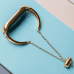 Fusion Metal Bracelet ремешок для часов Xiaomi Mi Band 3 / 4 / 5 / 6 золотой