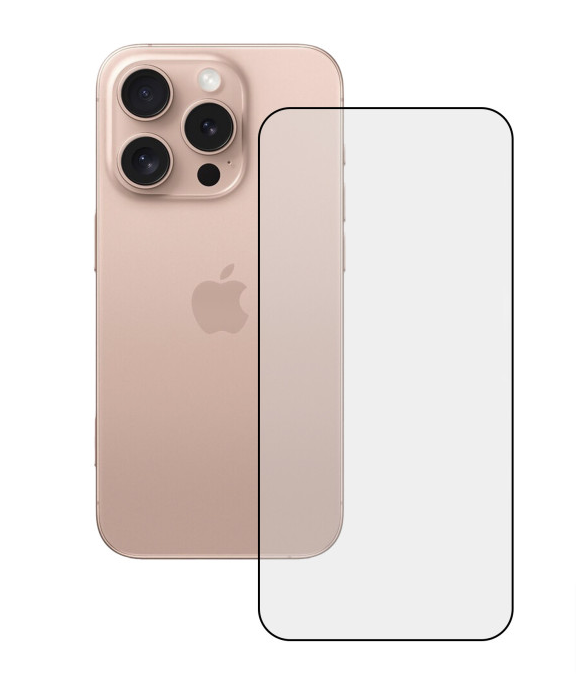 Fusion full glue 5D защитное стекло для экрана Apple iPhone 16 Pro Max черное