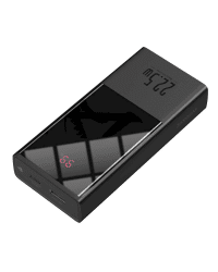 Baseus power bank 20000 mAh 22,5 W USB Type C / USB Power Delivery Quick Charge SCP AFC + USB - USB Type C cable black (PPMN-B01)