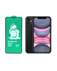 Fusion Full Glue 18D Tempered Glass Защитное стекло для экрана Apple iPhone 11 Черное