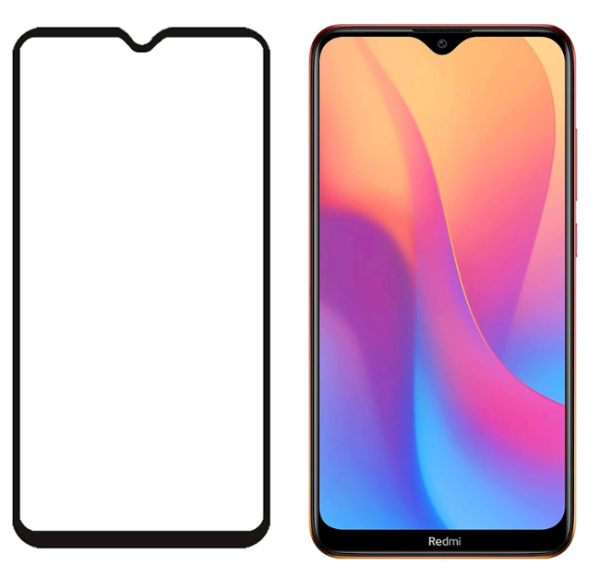 Fusion Full Glue 5D Tempered Glass Защитное стекло для экрана Xiaomi Redmi 9A / 9C Черное